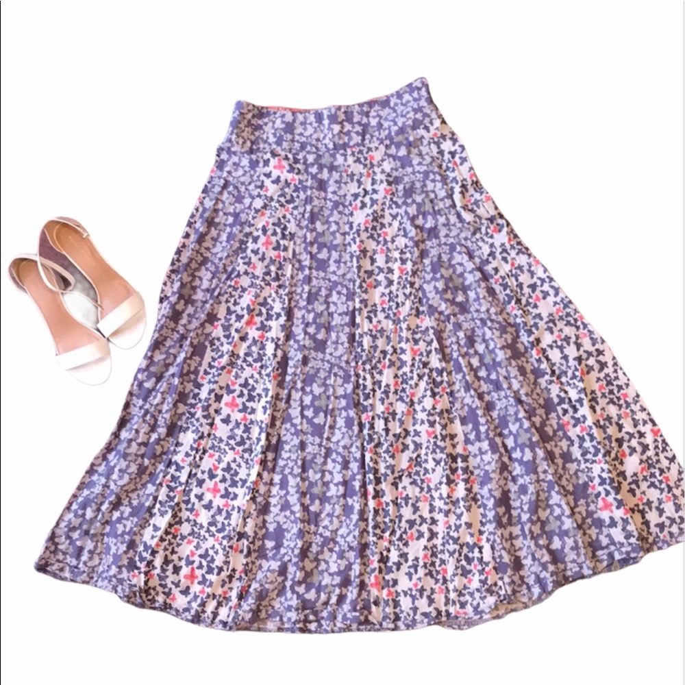 Butterfly Maxi Skirt
